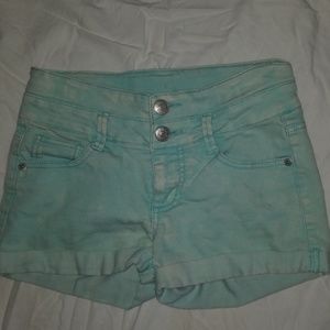 Teal Cherokee Shorts